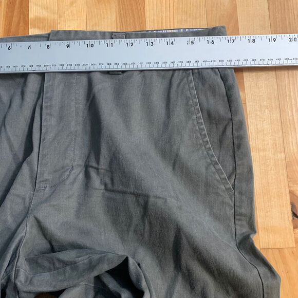 Caribbean Joe Pants Olive Casual Stretch Active Wide Leg Womens Sz‎ 12 EUC - Picture 8 of 12